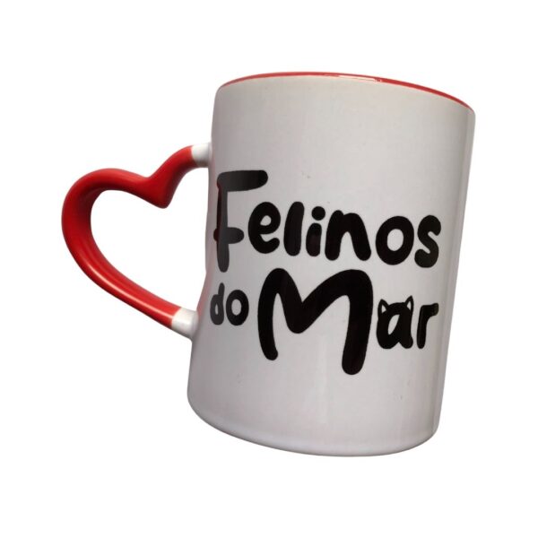 CANECA DE CERÂMICA CORAÇÃO - Image 4