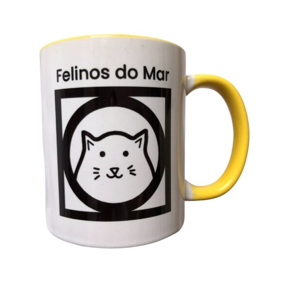 CANECA DE CERAMICA REDONDA