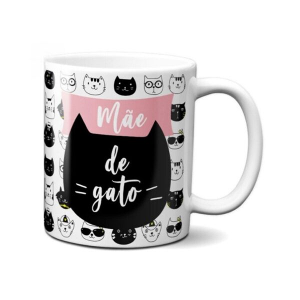 CANECA DE CERÂMICA - Mãe de Gato - Image 3