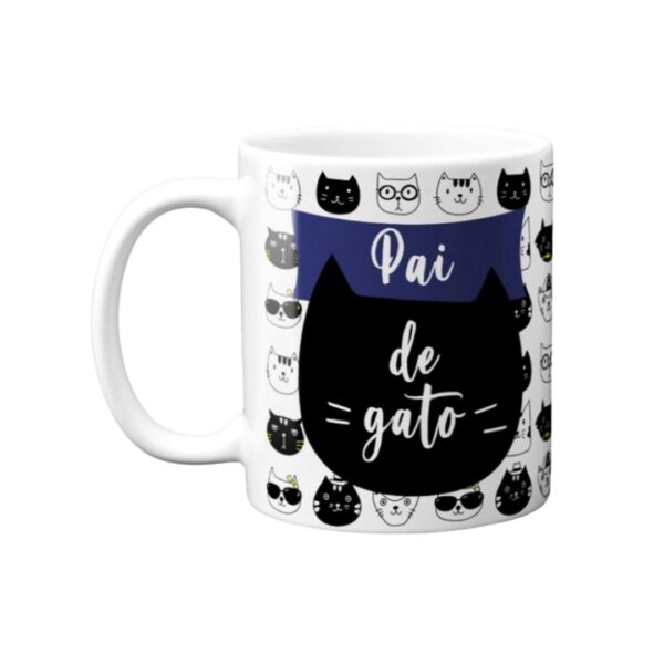 CANECA DE CERÂMICA - Pai de Gato - Image 3