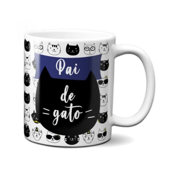 CANECA DE CERÂMICA - Pai de Gato