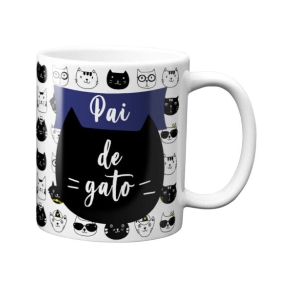 CANECA DE CERÂMICA - Pai de Gato - Image 5