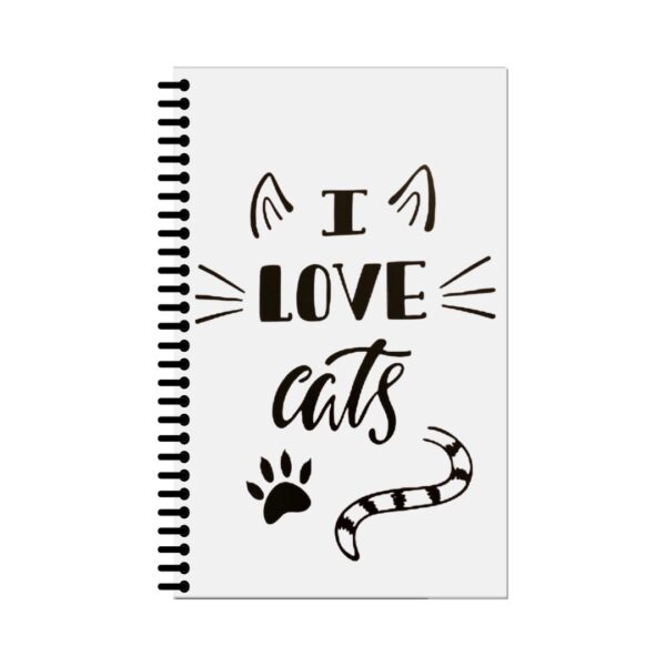 Caderno I Love Cats