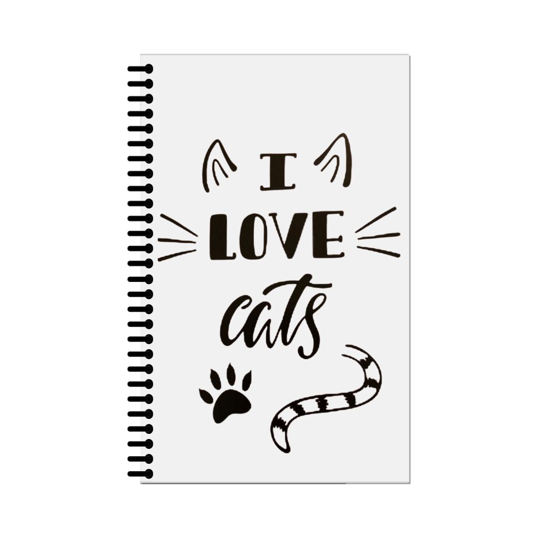 Caderno I Love Cats – Felinos do Mar