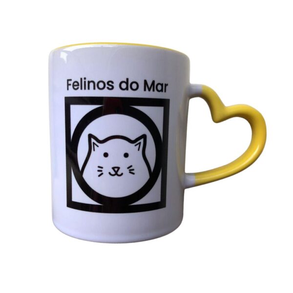 CANECA DE CERÂMICA CORAÇÃO - Image 2