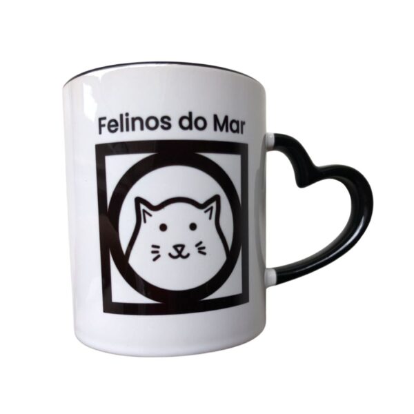 CANECA DE CERÂMICA CORAÇÃO - Image 2