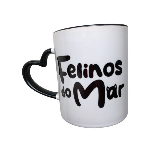 CANECA DE CERÂMICA CORAÇÃO