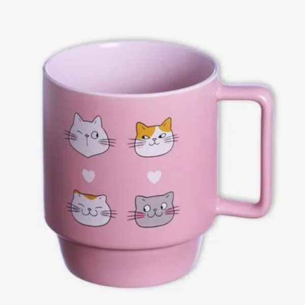 Caneca Tina Eu Amo Gatos - Image 2