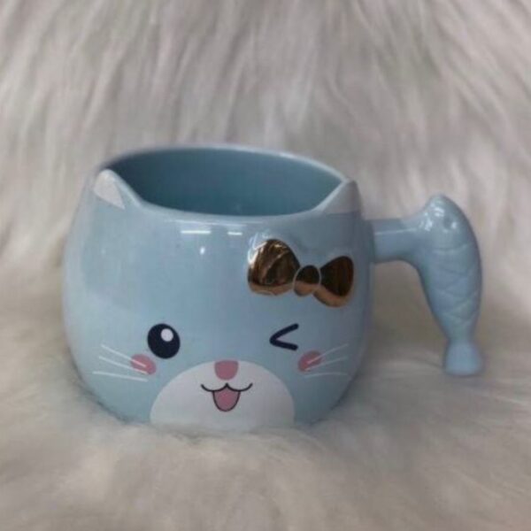 Caneca Gatinho - Alça Peixe Azul - Image 2